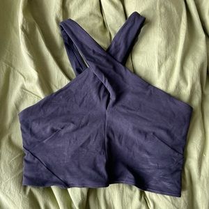 Lululemon Nulu Wrap Front Long Line sports bra